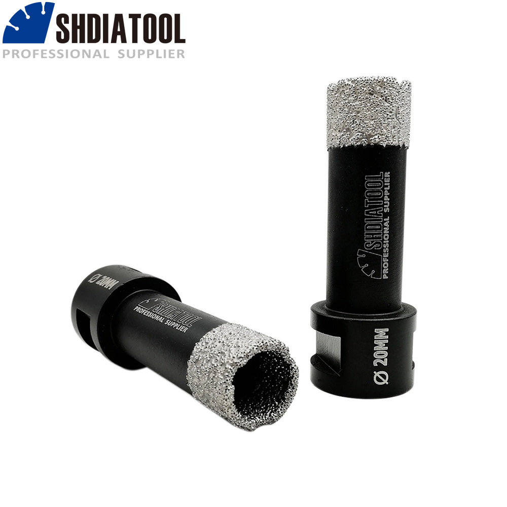SHDIATOOL Diamond Drill Bits M14 thread for Porcelain Tile Granite 20-100mm - SHDIATOOL