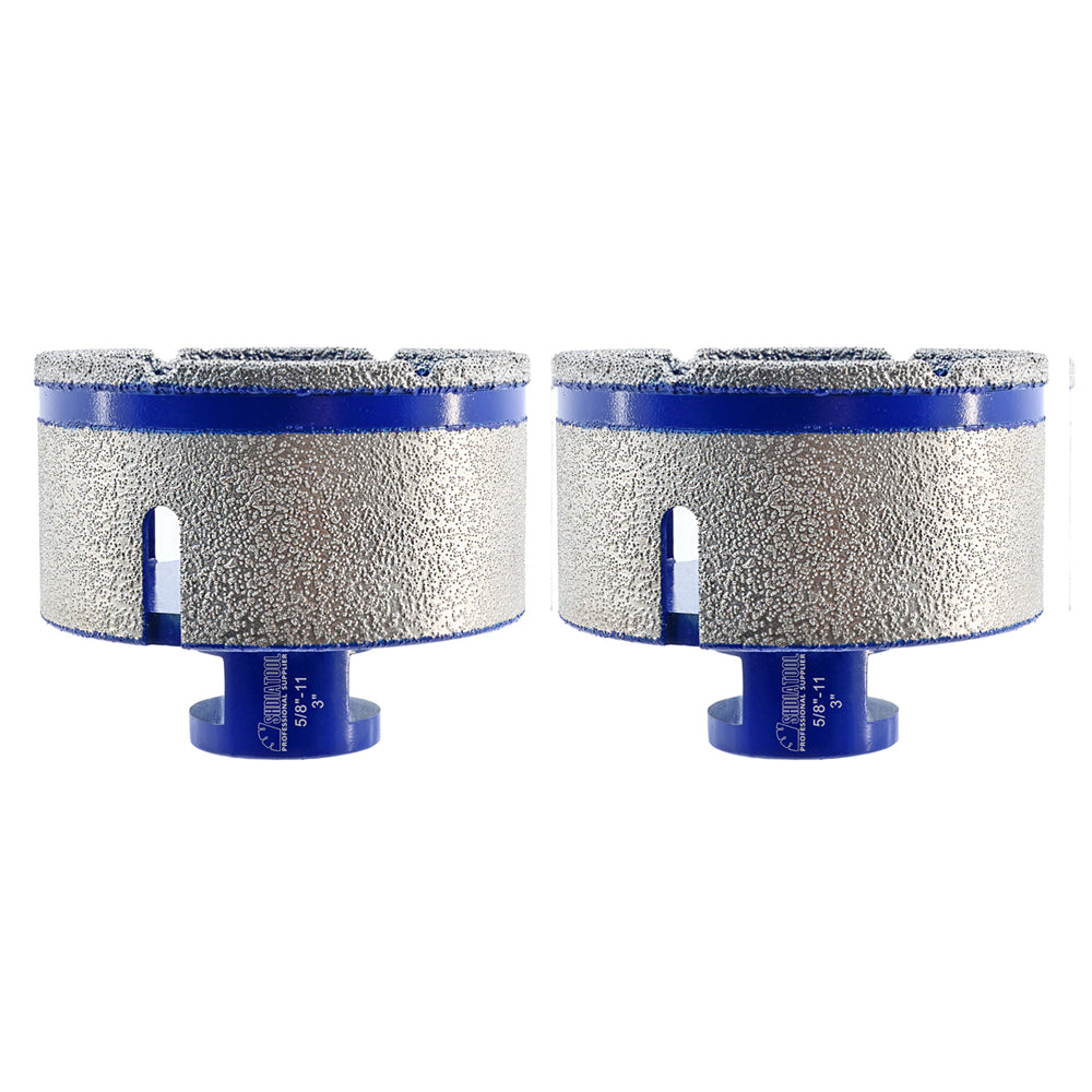 Diamond Drilling Finger Milling Bit for Ceramic Marble Granite 5/8-11 or M14 Thread - SHDIATOOL