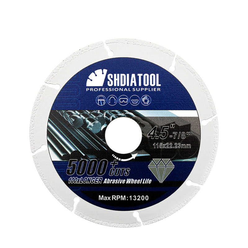 Diamond Metal Cutting Disc 3"/4"/4.5"/5" for Steel Tube Iron Rebar  Saw Blade