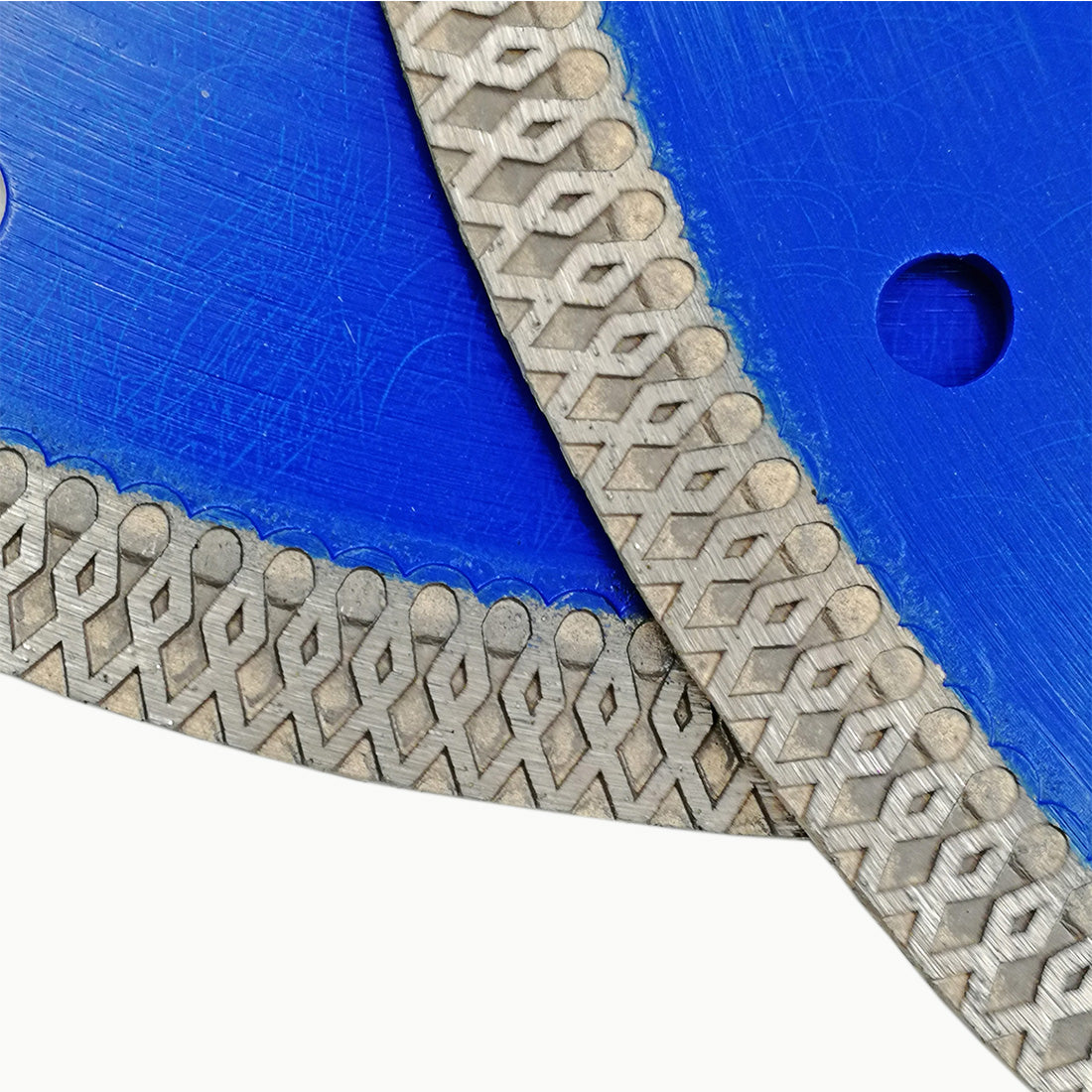 SHDIATOOL 4"/4.5"/5" X Mesh Turbo Diamond Saw Blade Cutting Ceramic Porcelain Marble US Warehouse
