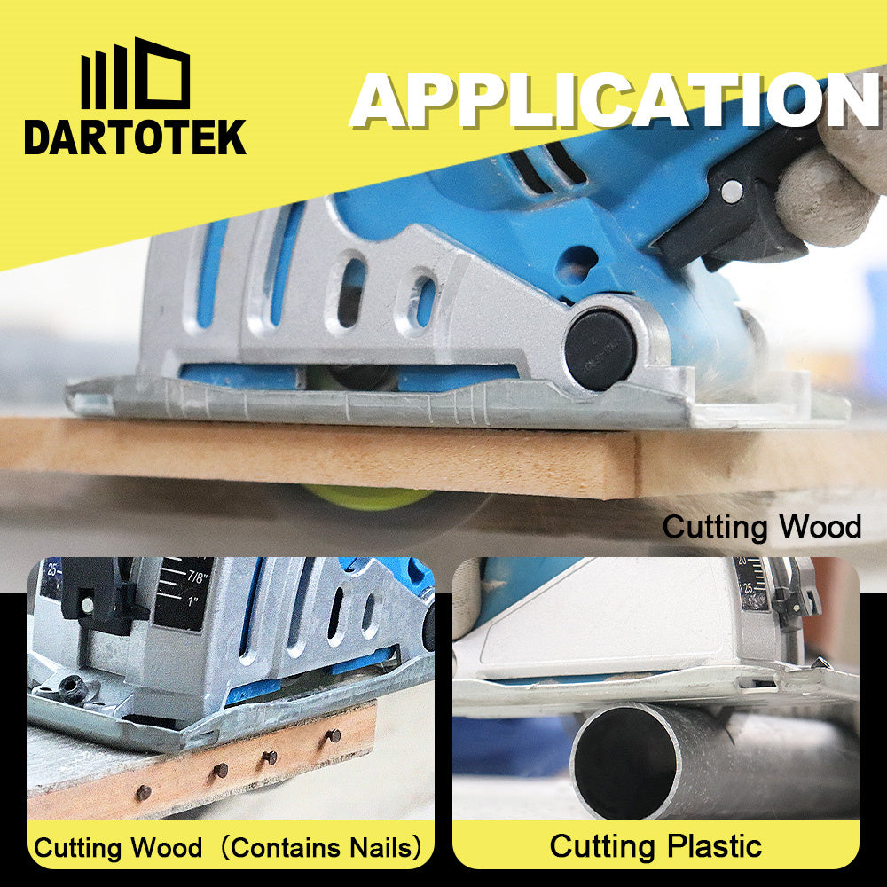 DARTOTEK 2/3/5pcs 3-3/8inch 85MM TCT Wood Diamond Saw Blade Tree Triming Disc