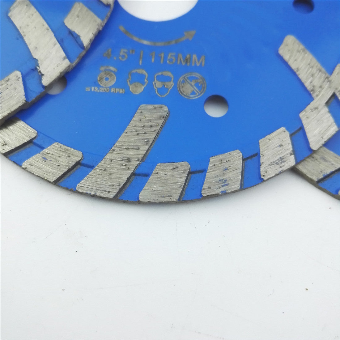 Diamond Blades for Stone Concrete Cutting with Slant Protection Teeth 3 sizes available - SHDIATOOL