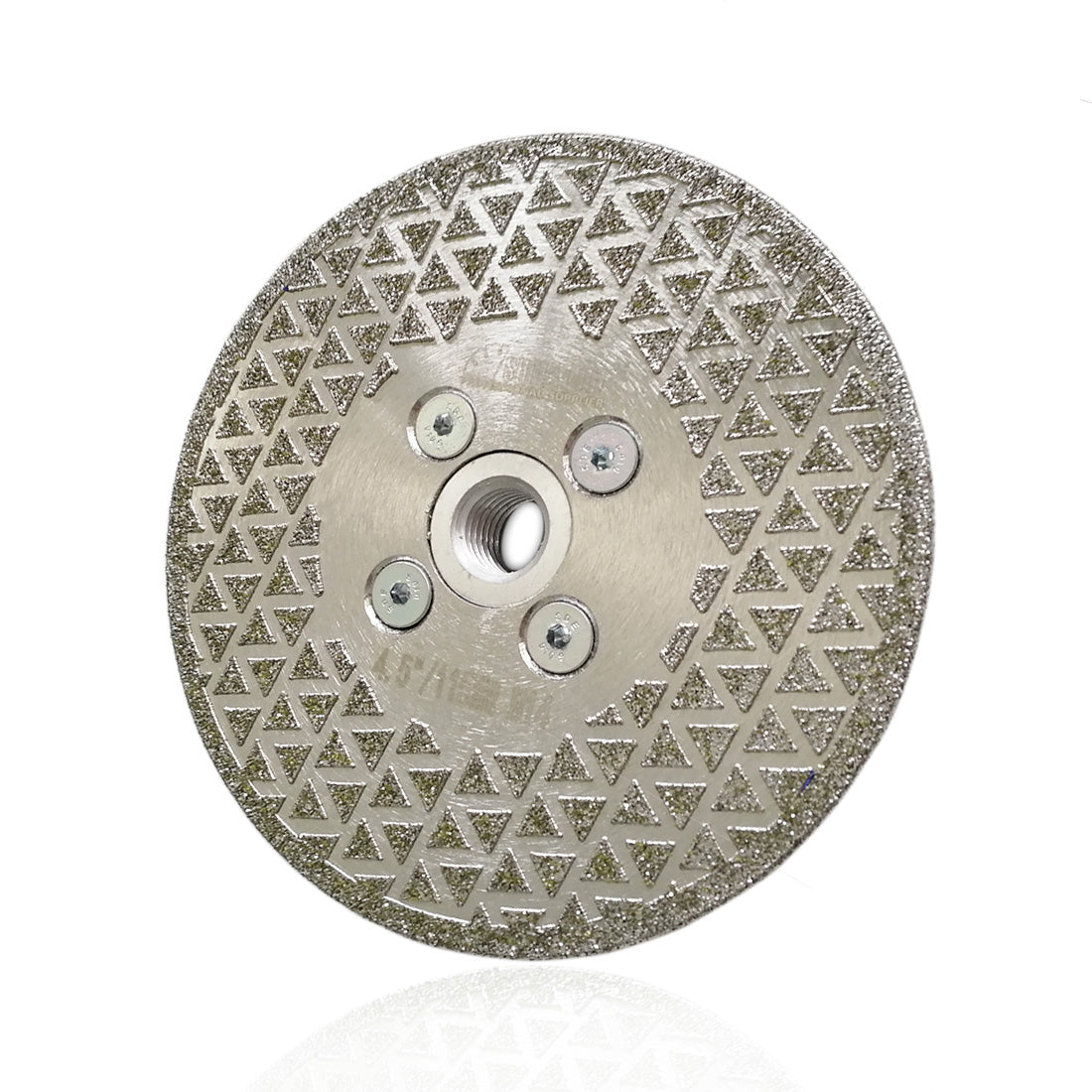 Electroplated Diamond Cutting Grinding Disc Single Side Coated M14 or 5/8-11 Flange for Granite - SHDIATOOL