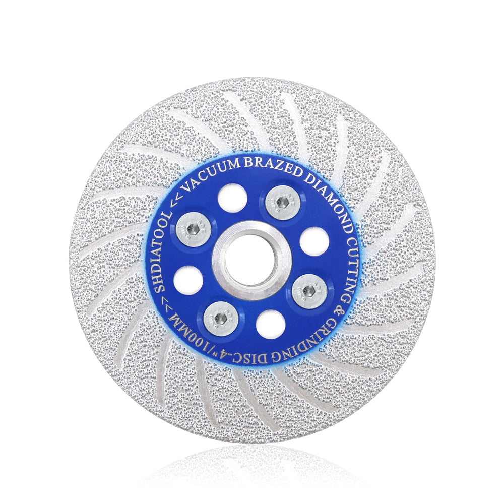 Saw Blades Double sided 4/4.5/5" Granite Marble Concrete M14 or 5/8-11 Flange