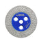 SHDIATOOL Diamond Engraving Saw Blade Vacuum Brazed 1pc or 2pcs Dia 40/50mm for Marble Granite Mini Cutting Disc M14 or 5/8"-11 Flange - SHDIATOOL