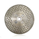 Electroplated Cutting and Grinding Disc Single/Double side Coated M14 or 5/8-11 Flange - SHDIATOOL
