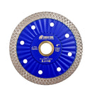 SHDIATOOL Diamond Hot Pressed Turbo Saw Blade for Cutting Tile Granite Marble Quartz Sandstone 4''/4.5''/7'' - SHDIATOOL