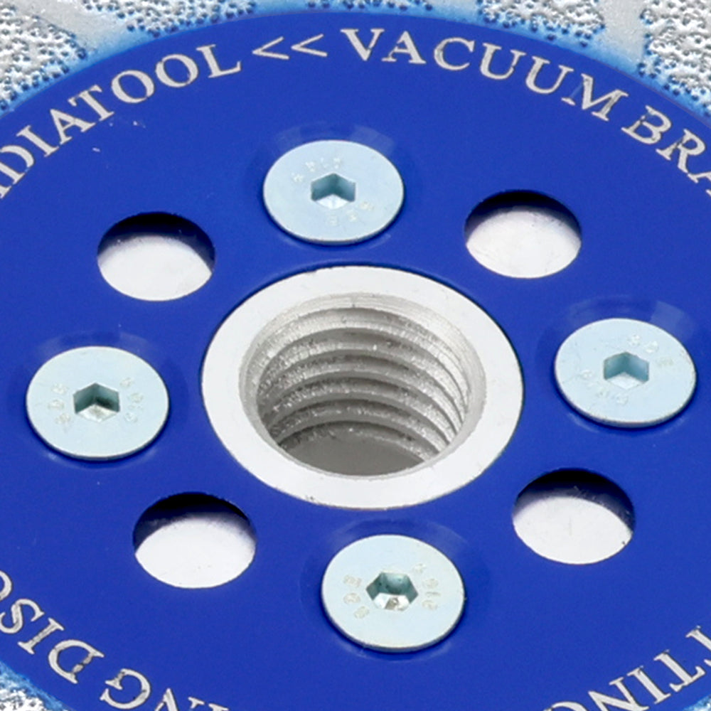 Cutting Grinding Disc 5pcs 4/4.5/5" Granite Marble Concrete Saw Blade M14 or 5/8-11 Flange