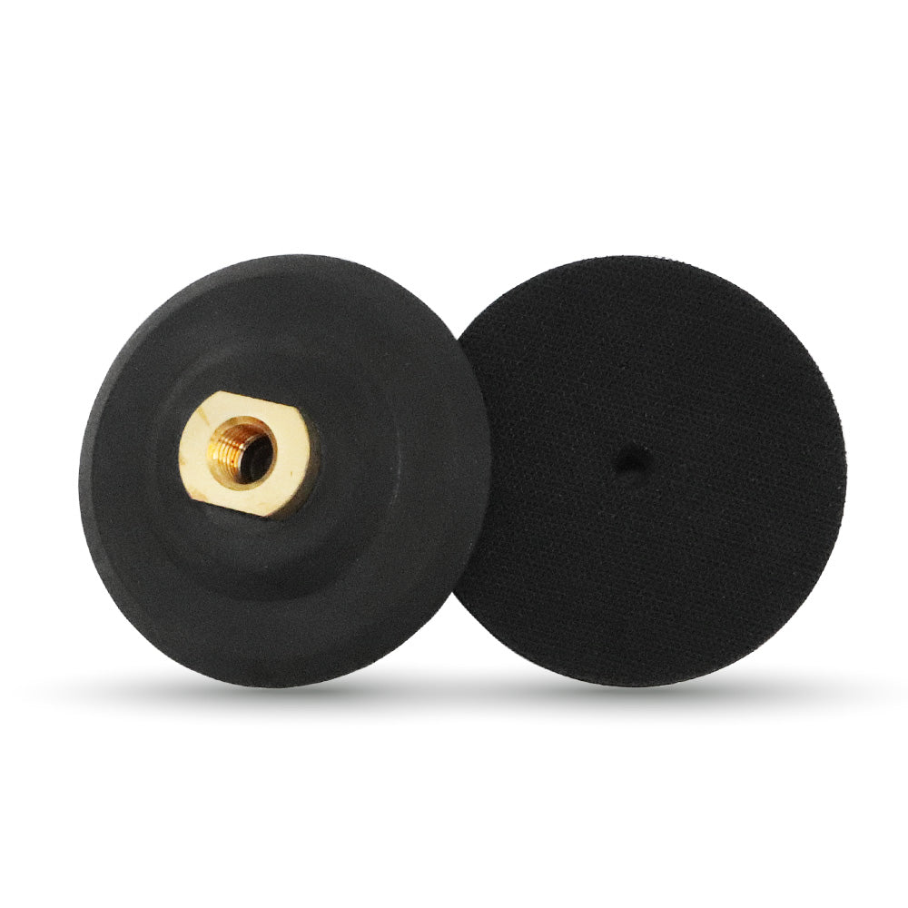 Rubber/Aluminum Backer Pads with M14 Thread for Diamond Polishing Pads 3"/4"/5" - SHDIATOOL