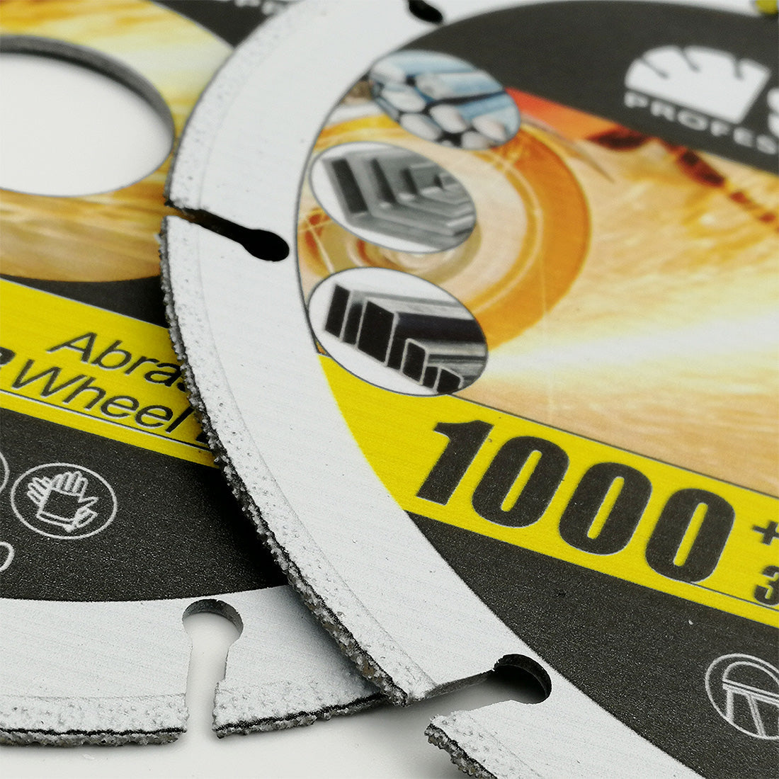 SHDIATOOL Diamond Metal Cutting Disc for Steel Tube Iron Rebar 14"/350mm - SHDIATOOL