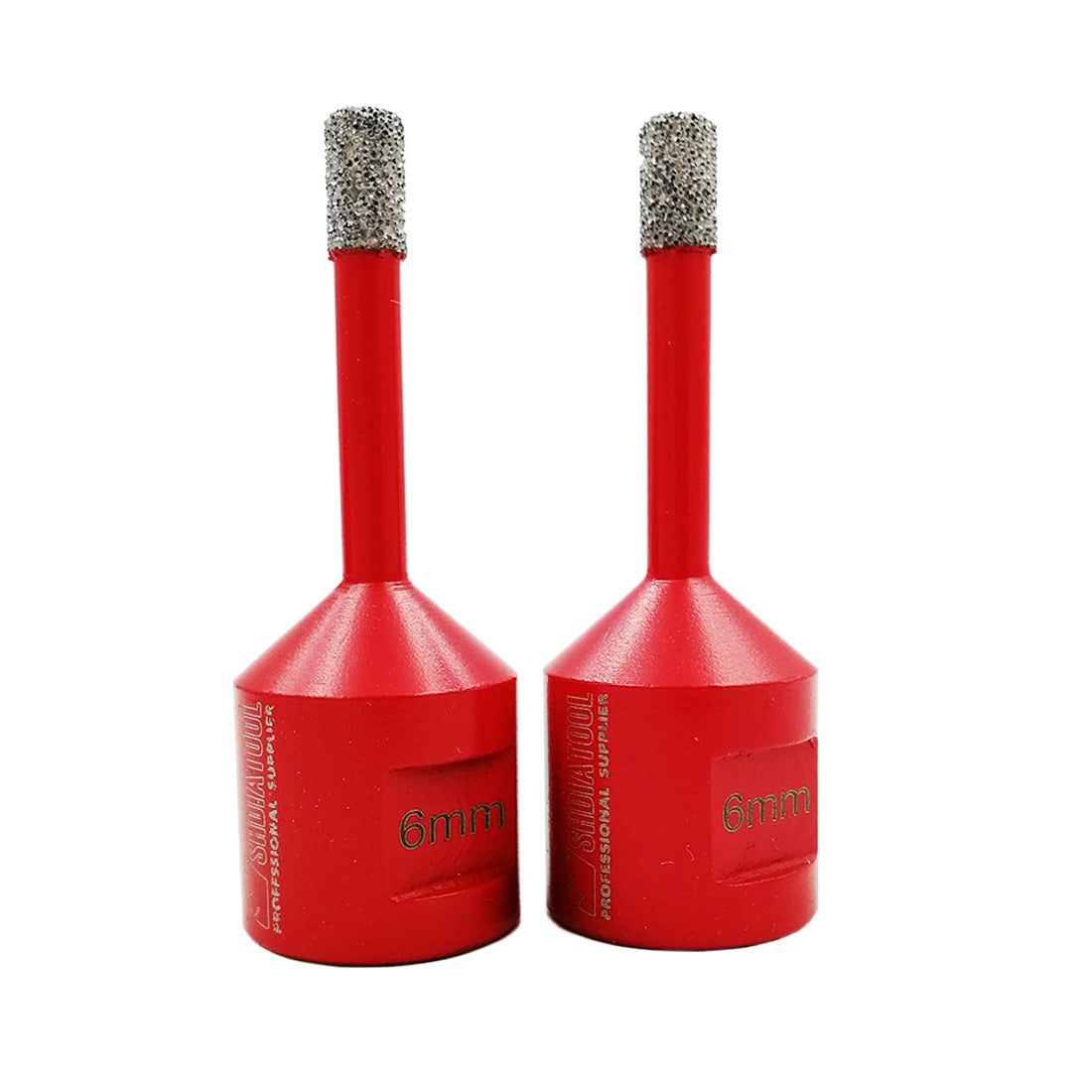 2pcs 8mm Diamond Core Drill Bits with M14 Thread for Porcelain Masonry DE Warehouse