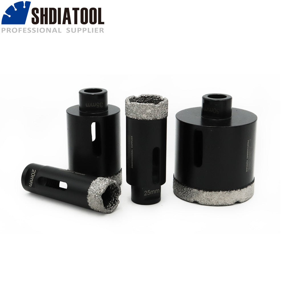 Dry Diamond Drill Bit M10 Thread for Porcelain Tile Tile Stonewares Granite 6-50mm - SHDIATOOL
