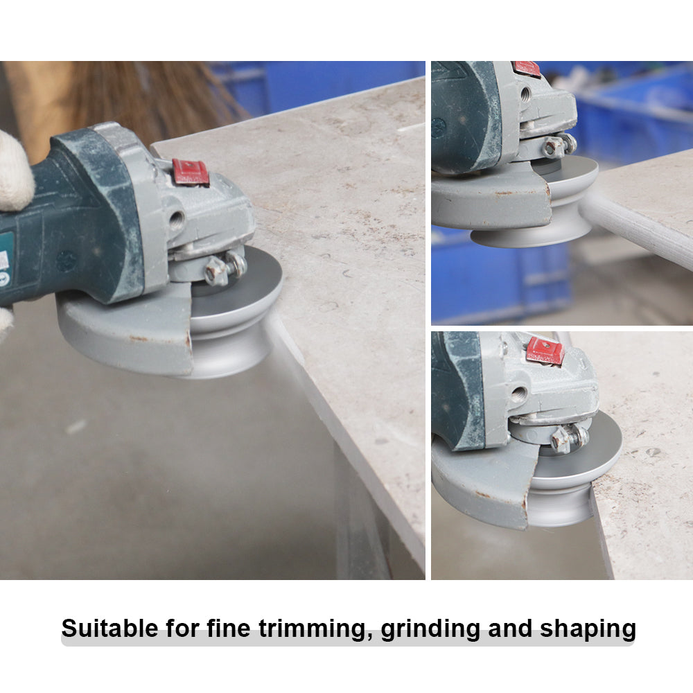 85mm Diamond Profile Wheel Grinding Wheel Milling Chamfer Edge Marble Quartz