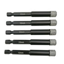 Dry Diamond Drill Bit Quick Shank for Granite Porcelain Tile Ceramic Marble 2/5pcs