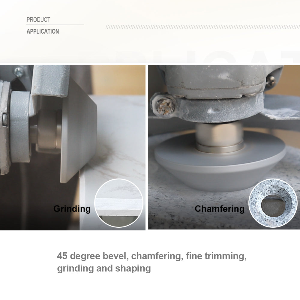 3"Diamond Grinding Wheel for Marble Ceramic Tile Stone Concrete M14 or 5/8"-11 Thread - SHDIATOOL