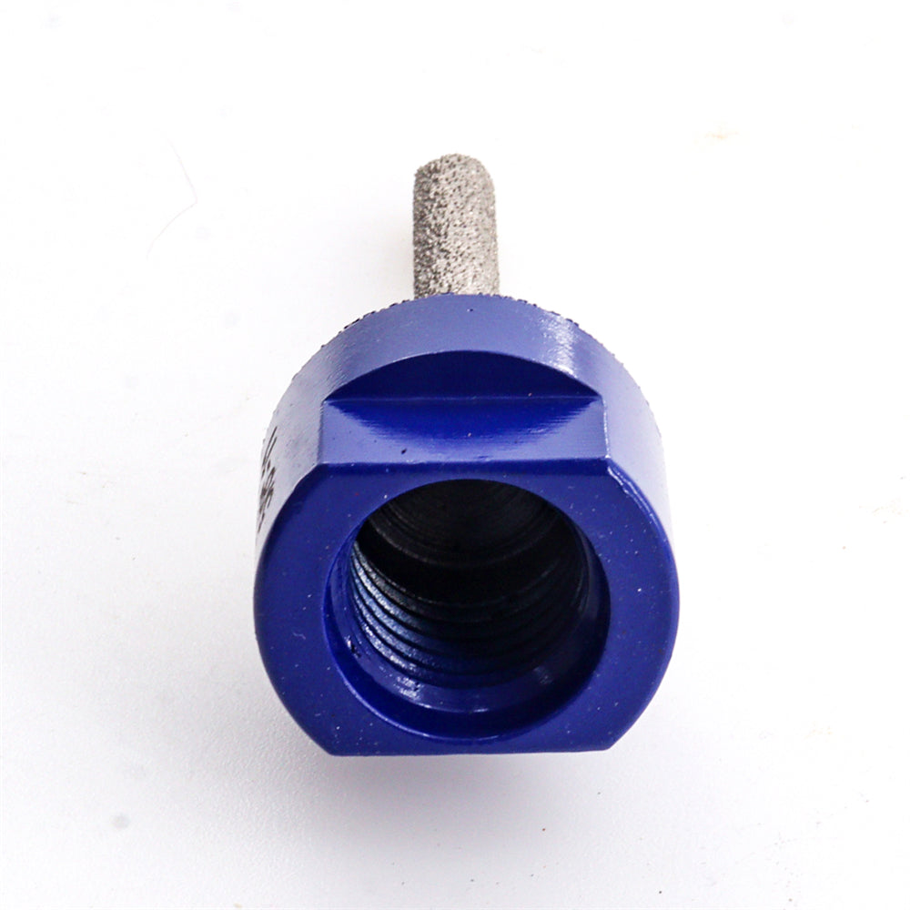 SHDIATOOL Vacuum Brazed Diamond Finger Milling Bits for Porcelain Ceramic Tile Marble Granite Dia 1/4''-1''(6-25mm) 5/8-11 or M14 Thread - SHDIATOOL