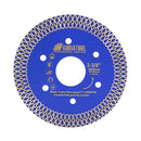 SHDIATOOL Hot Pressed Sintered X Mesh Turbo 85MM Diamond Saw Blade for Tile Ceramic Porcelain Marble - SHDIATOOL