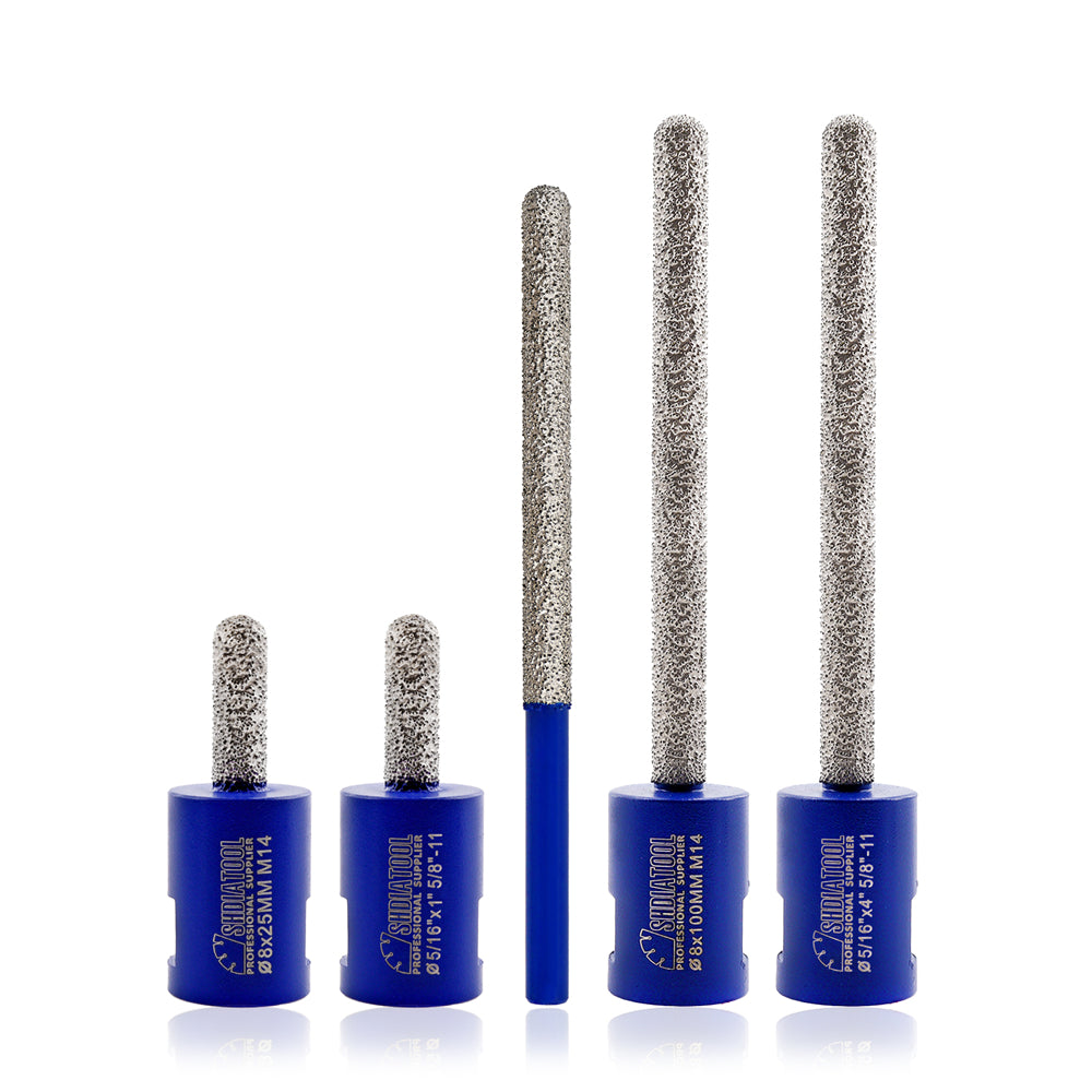 SHDIATOOL Diamond Mortar Raking Bit for Mortar Raking Tuck Pointing Masonry Stone Brick Removal M14 or 5/8"-11 Thread or Round Shank - SHDIATOOL