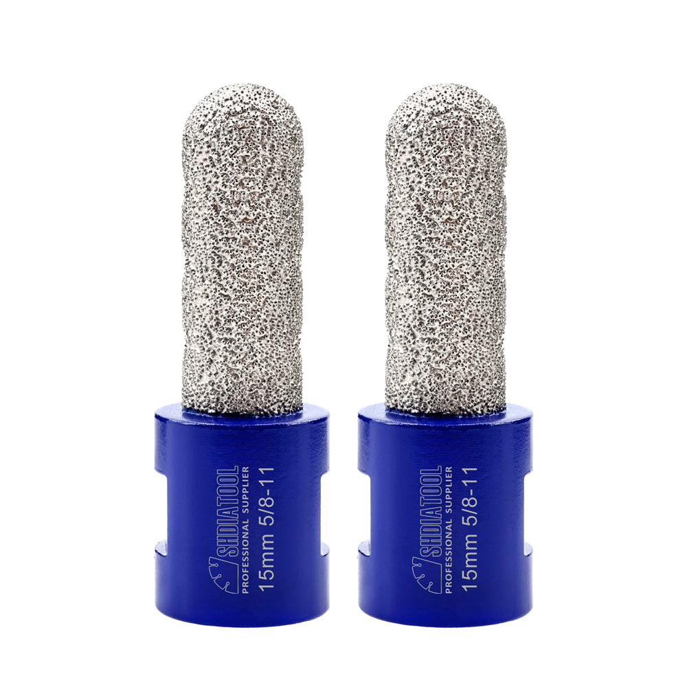 Diamond Finger Milling Bits Porcelain Ceramic Marble M14 or 5/8-11 Thread SHDIATOOL