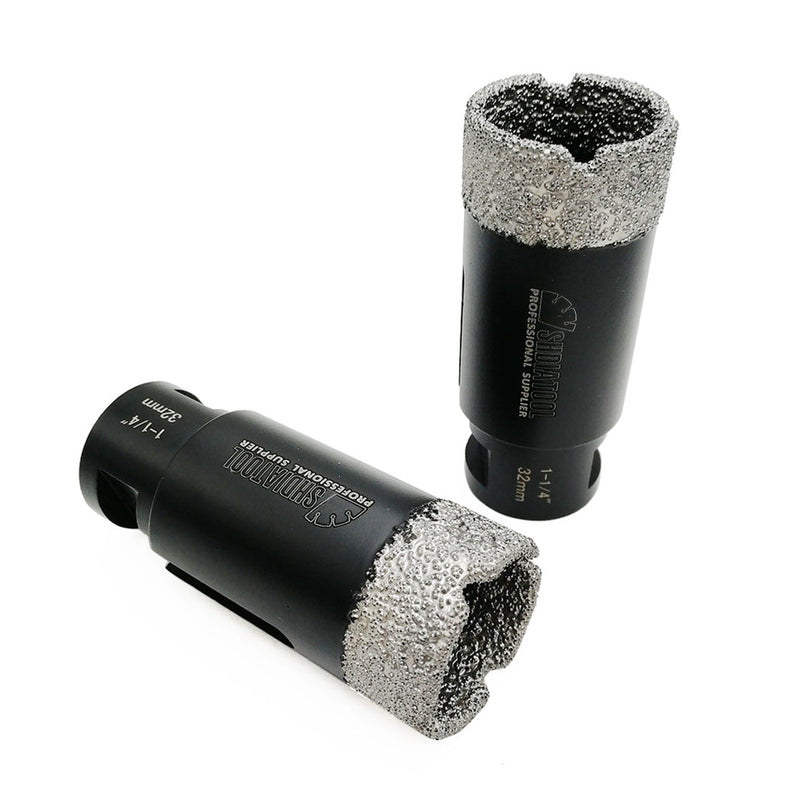 Diamond Core Drill Bits for Porcelain Ceramic Brick Hole Saw 1/4 inch to 6 inch 5/8-11 - SHDIATOOL
