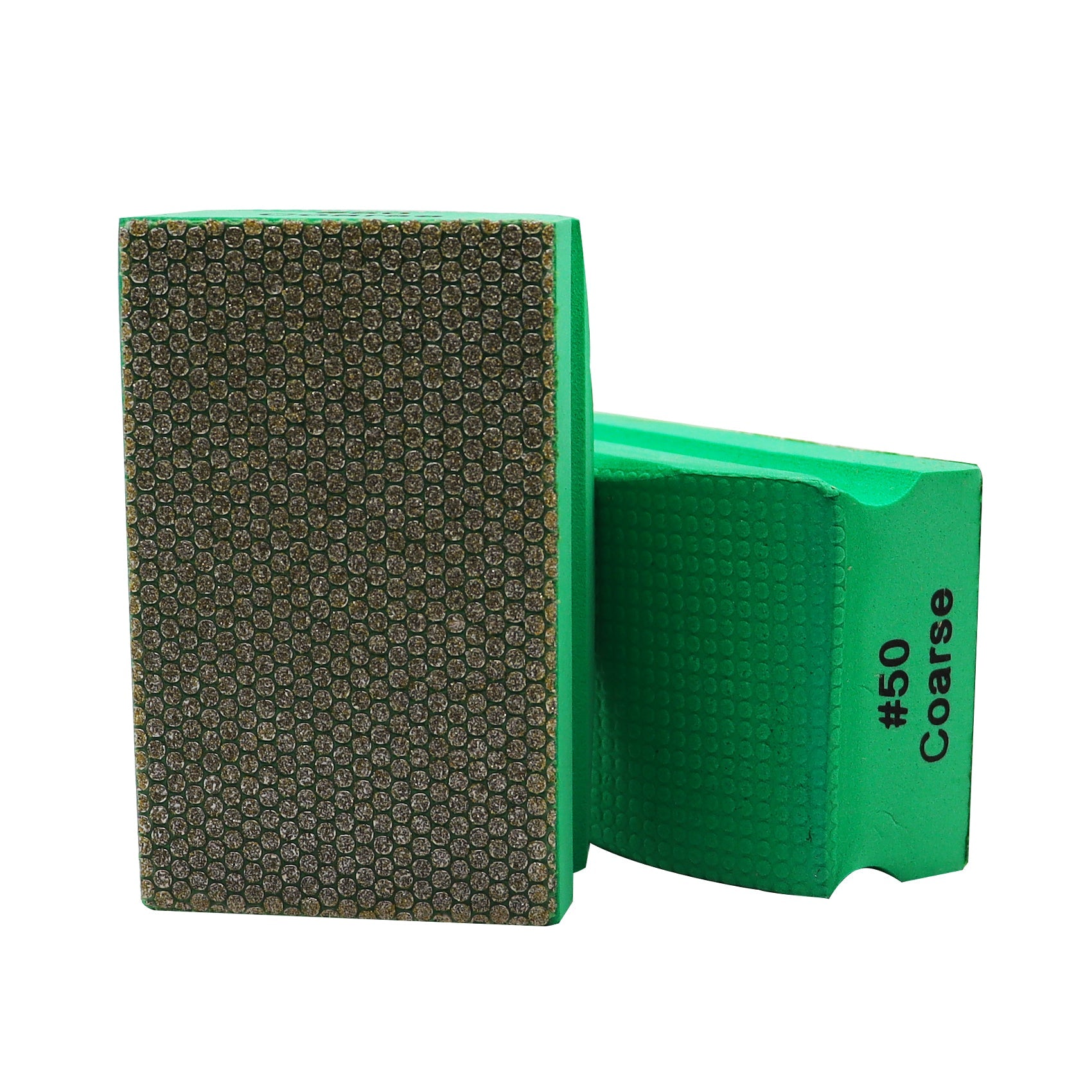 Diamond Hand Polishing Pad Dotted Electroplated Hard Foam-Backed Pad Granite Ceramic - SHDIATOOL