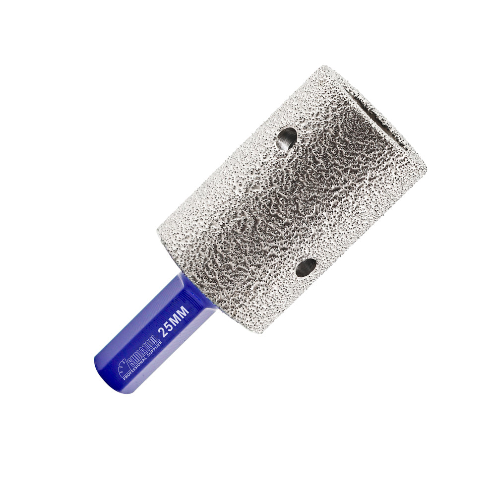 SHDIATOOL Diamond Finger Milling bits Porcelain Ceramic Marble Granite Hex Shank