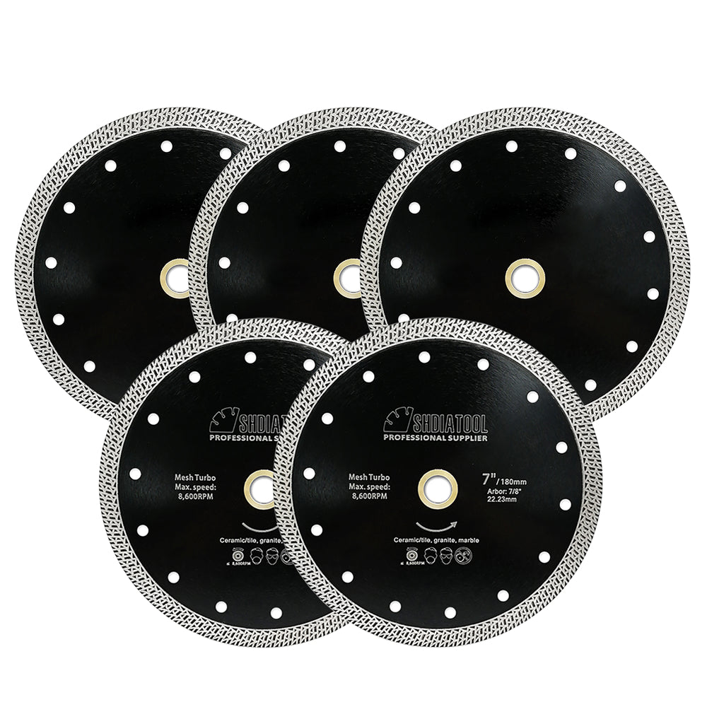 Mesh Turbo Diamond Blade for Granite Marble Ceramic Tile Brick SHDIATOOL - SHDIATOOL