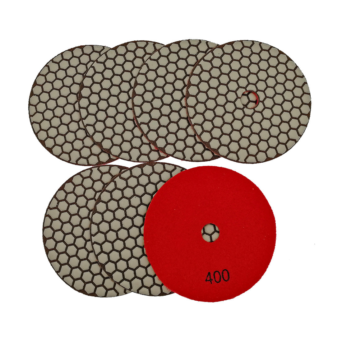 SHDIATOOL 5Inch Dry Diamond polishing Pad Grit50 for Granite Marble - SHDIATOOL