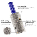 SHDIATOOL Diamond Finger Milling bits Porcelain Ceramic Marble Granite Hex Shank