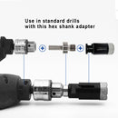 2pcs Adapter Different Connection Converter M14 5/8"-11 Thread to Round Shank For Angle Grinder Drill Bits