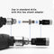 2pcs Adapter Different Connection Converter M14 5/8"-11 Thread to Round Shank For Angle Grinder Drill Bits