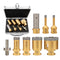 SHDIATOOL Diamond Drill Core Bits for Granite Marble Ceramic Porcelain 6pcs/Box M14 Thread