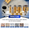 SHDIATOOL Diamond Drill Core Bits for Granite Marble Ceramic Porcelain 6pcs/Box M14 Thread