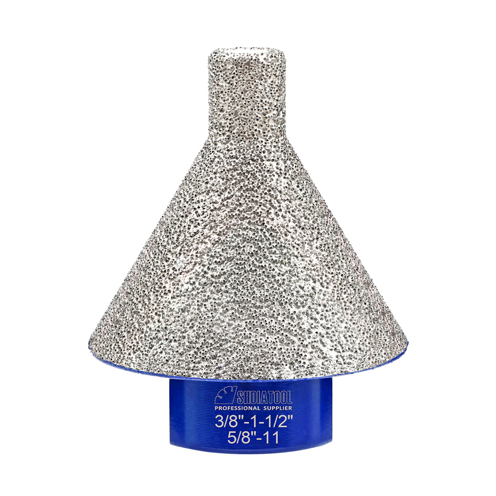 SHDIATOOL 9-50MM Diamond Drilling Finger Chamfer Milling Bits Shaping Enlarge Bevel Marble Ceramic M14 or 5/8-11