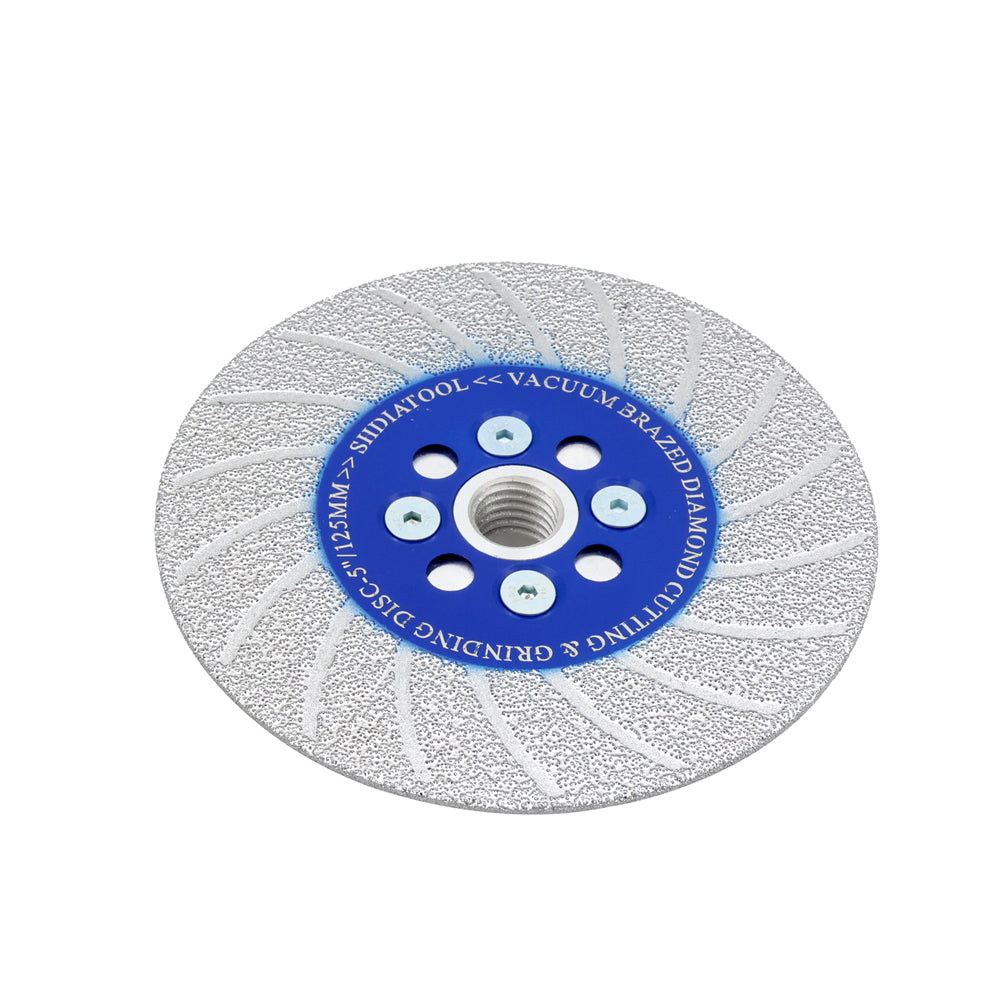 Saw Blades Double sided 4/4.5/5" Granite Marble Concrete M14 or 5/8-11 Flange