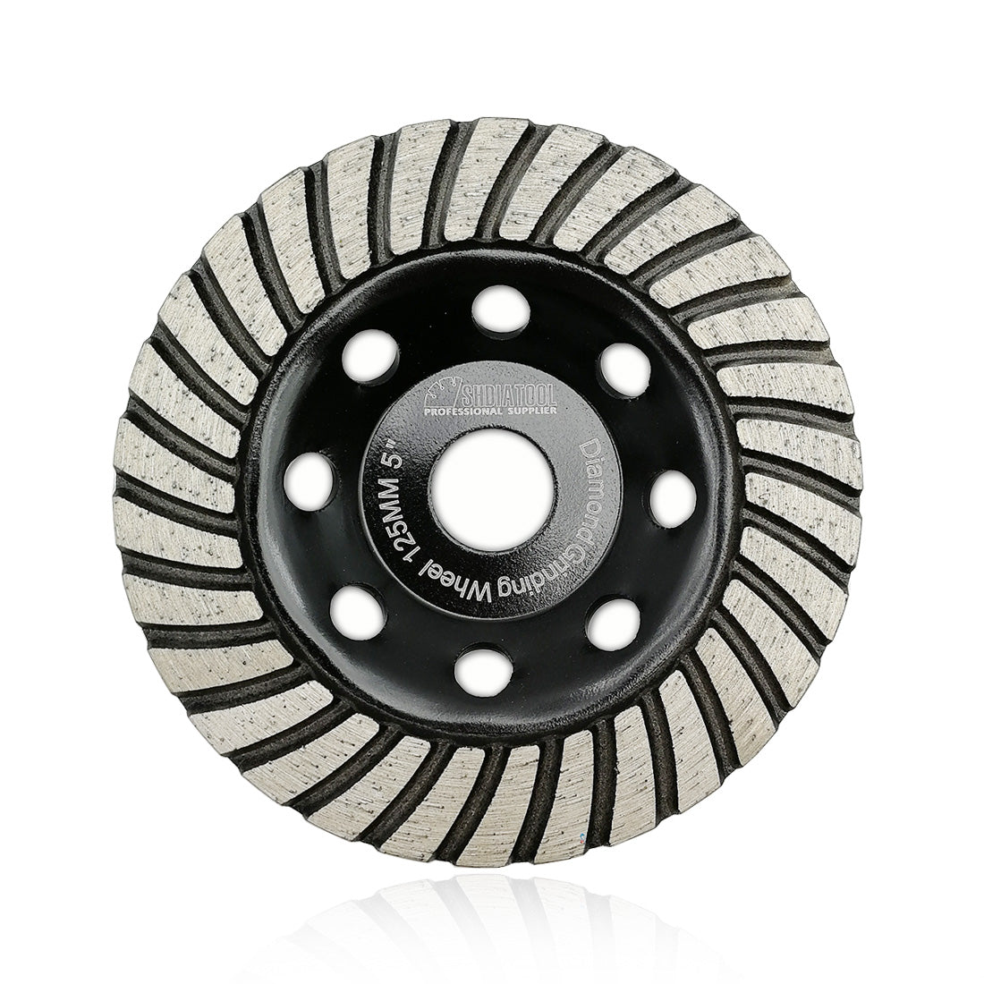 5"/7"Turbo Row Diamond Grinding Cup Wheel for Concrete Granite Marble Masonry - SHDIATOOL