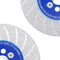 Saw Blades Double sided 4/4.5/5" Granite Marble Concrete M14 or 5/8-11 Flange