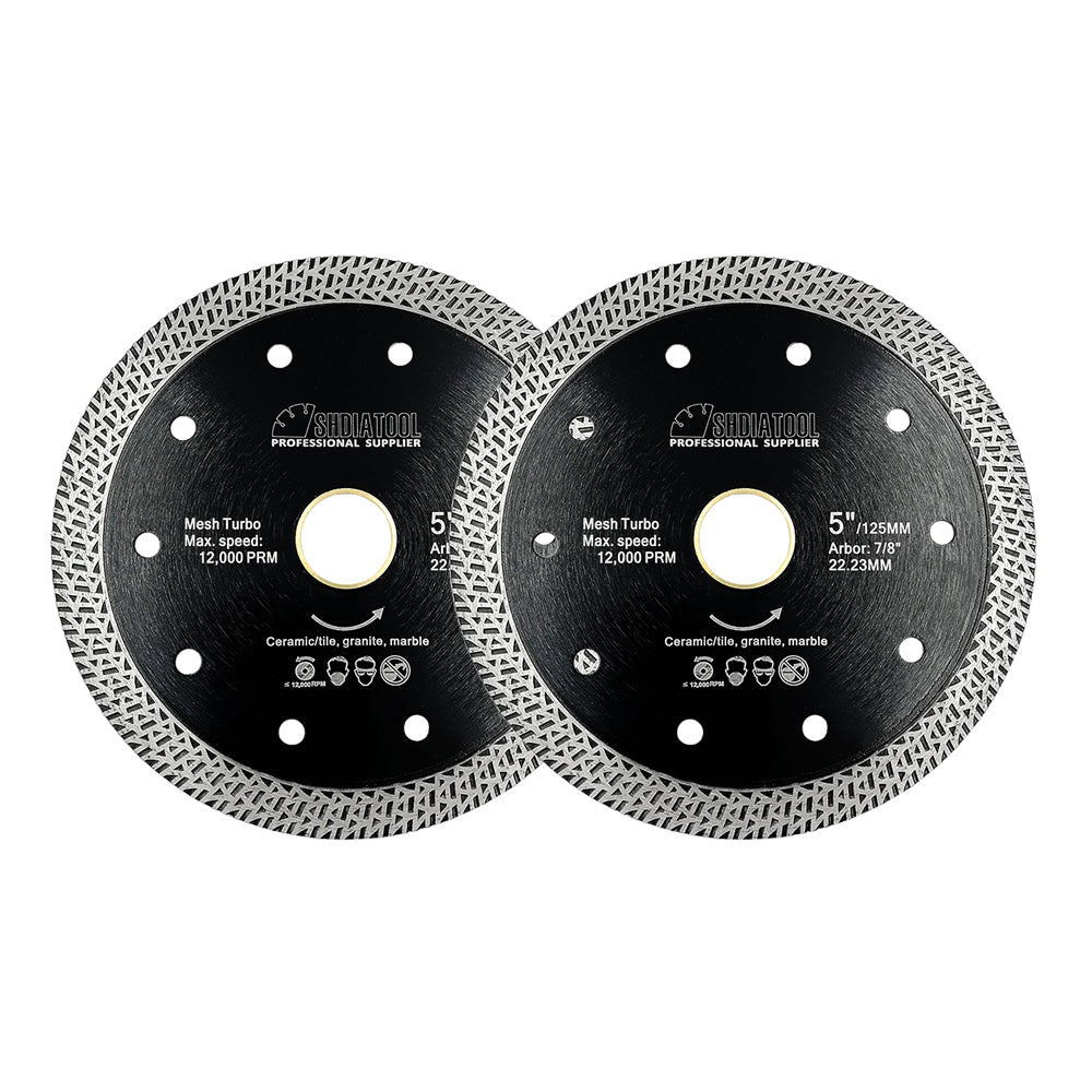 Mesh Turbo Diamond Blade for Granite Marble Ceramic Tile Brick SHDIATOOL - SHDIATOOL