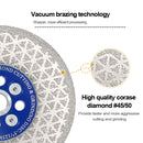 Diamond Cutting Grinding Disc Triangle Granite Concrete Saw Blade M14 or 5/8-11 Flange