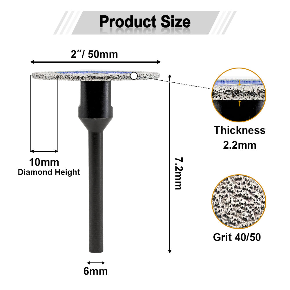 Diamond Engraving Saw Blade 30/40/50mm Marble Granite Cutting Disc - SHDIATOOL