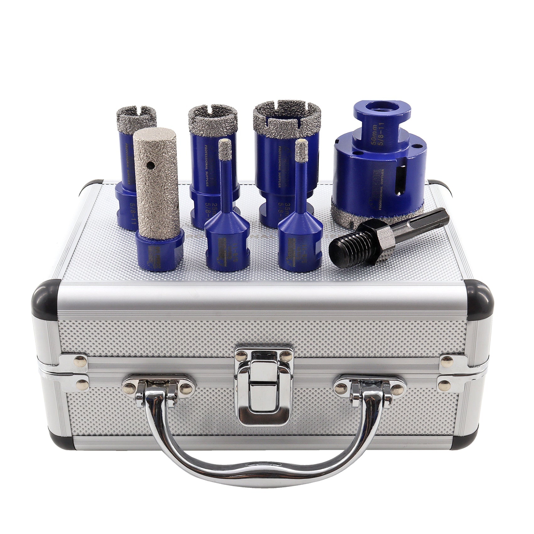 Diamond Drill Core Bits 5/8-11 Thread for Porcelain Tile Granite Marble Ceramic 8pcs/Box - SHDIATOOL