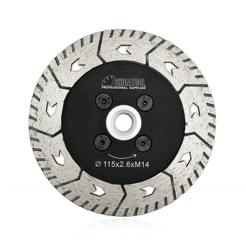 Cutting Grinding Saw Blade  4.5"/115mm Granite Marble Concrete M14 Flange DE Wraehouse