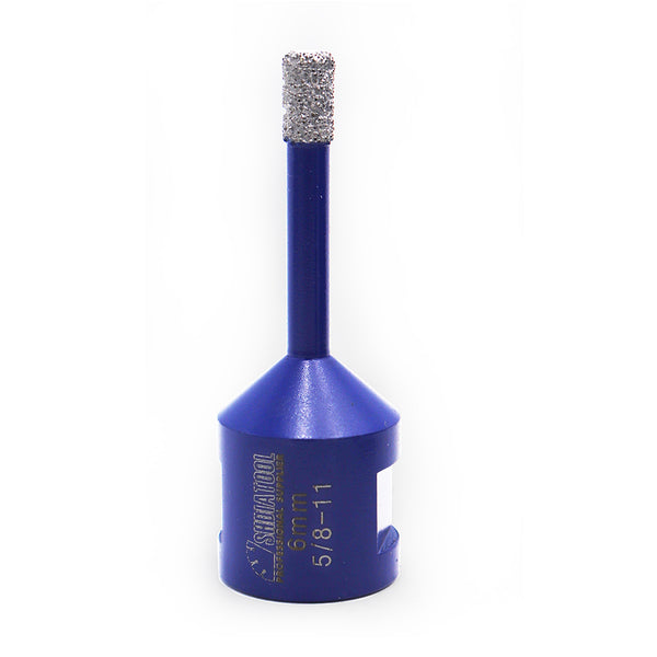 SHDIATOOL Diamond Core Drill Bit 1pc 6mm Porcelain Marble Brick