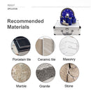 Diamond Drill Core Bits Set M14 Thread for Granite Ceramic Porcelain Tile 6pcs/Box - SHDIATOOL