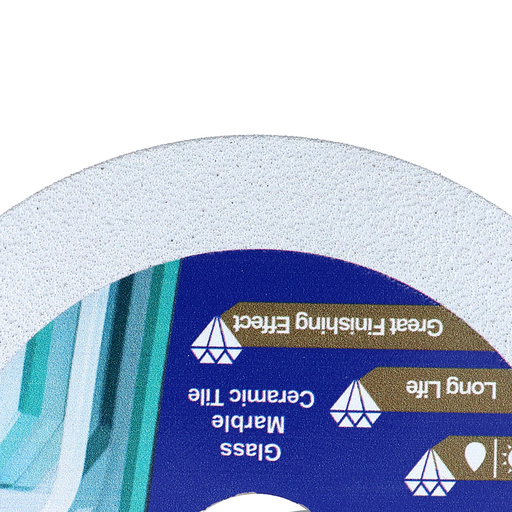 DE Warehouse SHDIATOOL Diamond Cutting Grinding Glass Disc 1pc 125mm Saw Blade for Glass Ceramic