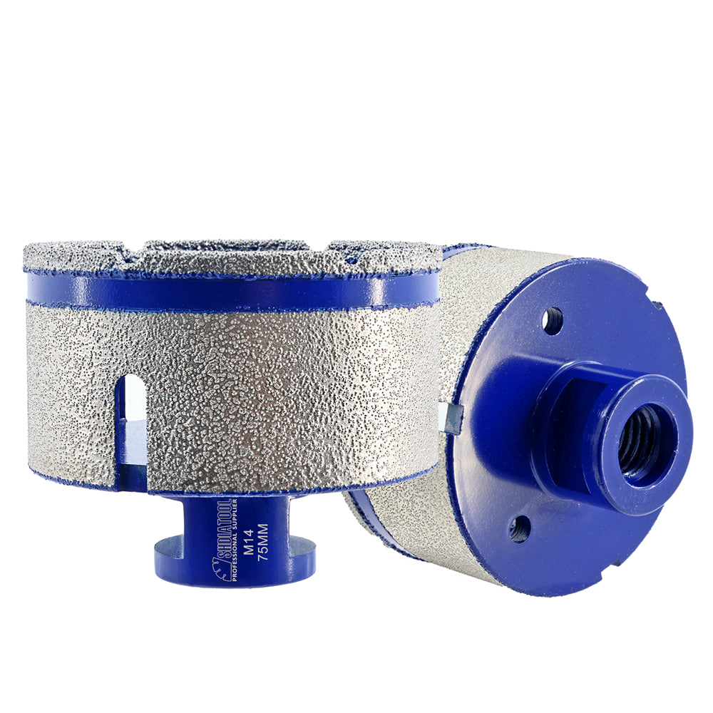 Diamond Drilling Finger Milling Bit for Ceramic Marble Granite 5/8-11 or M14 Thread - SHDIATOOL
