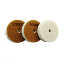 SHDIATOOL 3"/80mm Thickened Sponge Diamond Polishing Pads for Soft Stone Marble 6pcs/set - SHDIATOOL