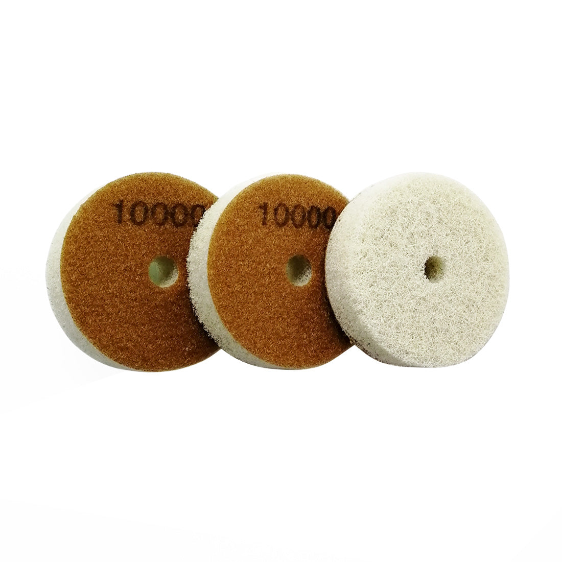 3"/80mm Thickened Sponge Diamond Polishing Pads for Soft Stone Marble 6pcs/set - SHDIATOOL