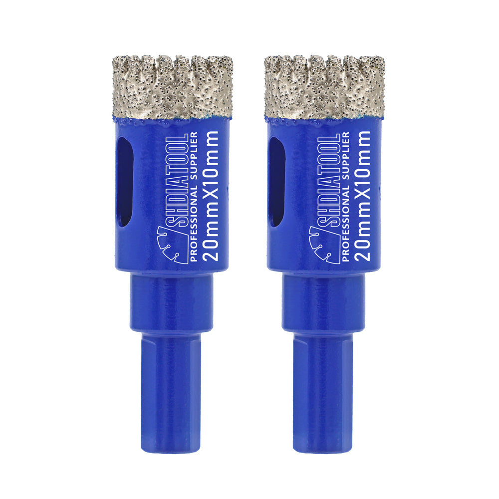 Diamond Drill Core Bit for Porcelain Ceramic Granite Marble with Triangle Shank