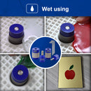 SHDIATOOL 3pcs/set Diamond Glass Grinder Bits for Stained Glass Grinder Heads